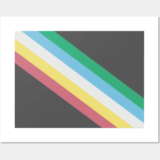 Disability Pride Flag - Image Only Posters and Art